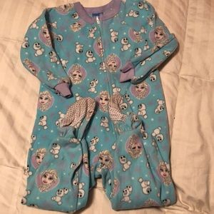 Elsa Toddler Footie Pajamas